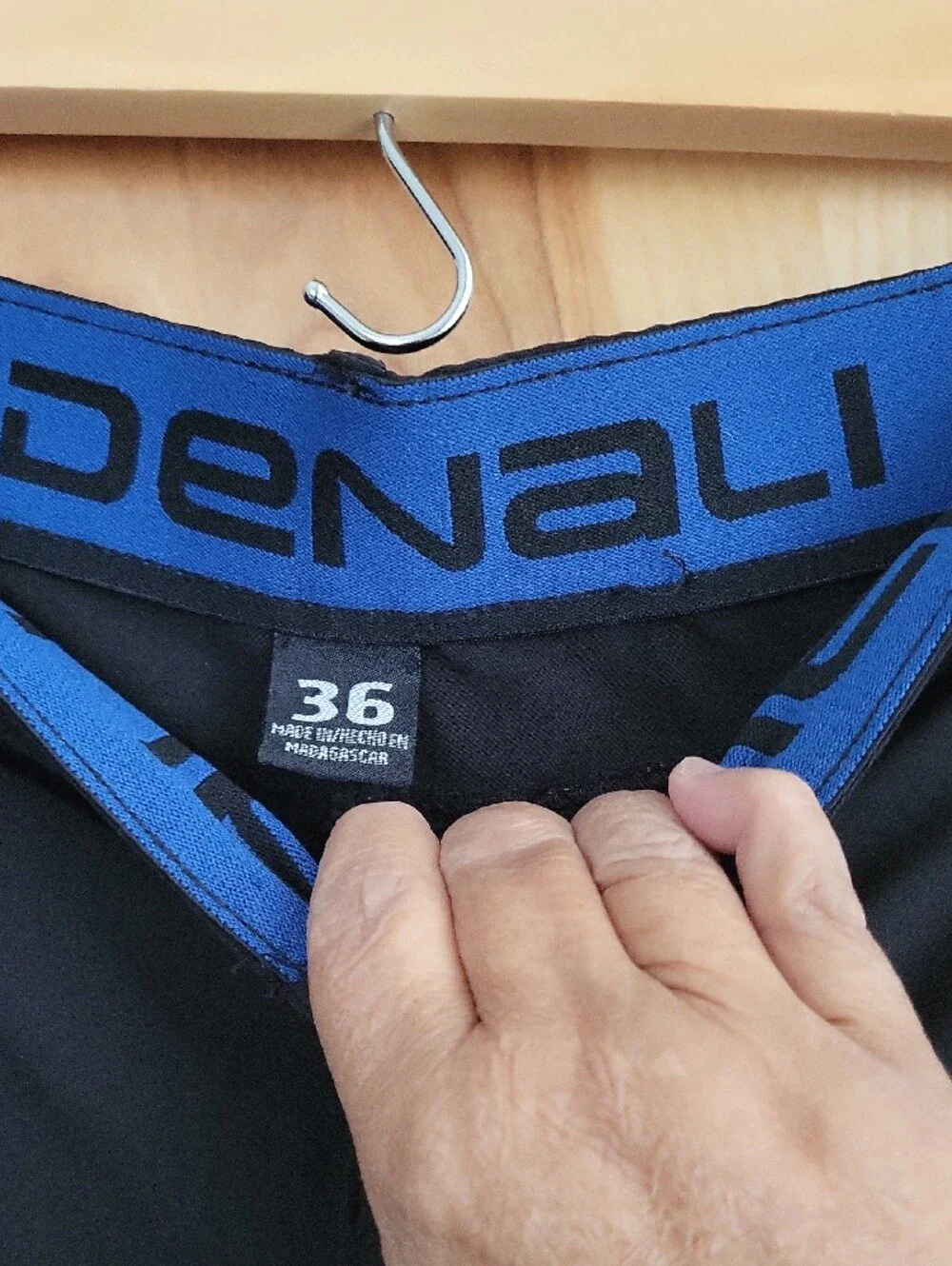 Denali Men's Black Performance Shorts